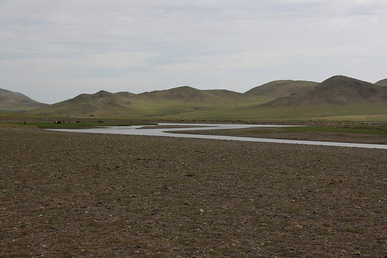 Pike fishing in eastern Mongolia